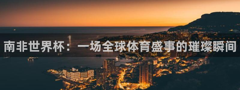 南非世界杯：一场全球体育盛事的璀璨瞬间