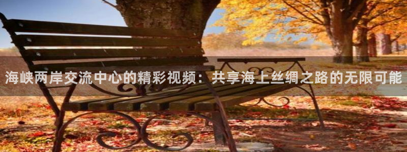 斗球直播tv版app：海峡两岸交流中心的精彩视频：共享海上丝绸之路的无限可能