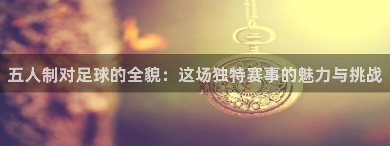 五人制对足球的全貌：这场独特赛事的魅力与挑战