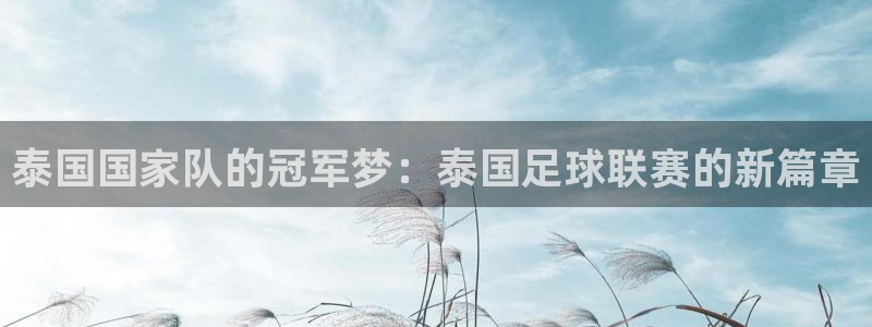 泰国国家队的冠军梦：泰国足球联赛的新
