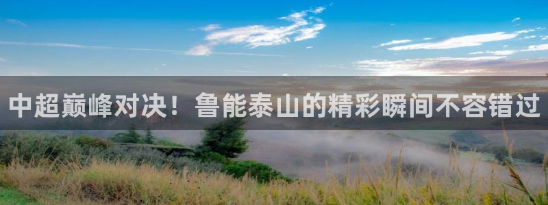 斗球体育直播app下载官网最新版：中超巅峰对决！鲁能泰山的精彩瞬间不容错过